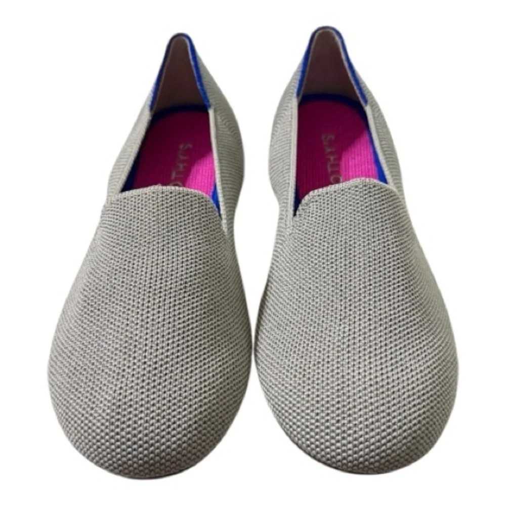 ROTHY’S Gray Knit Flats · Size 3